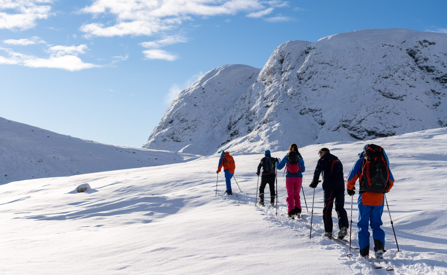 Ski school in Beito in Norway