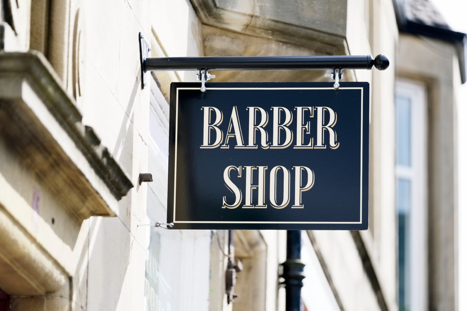 Barber shop sign