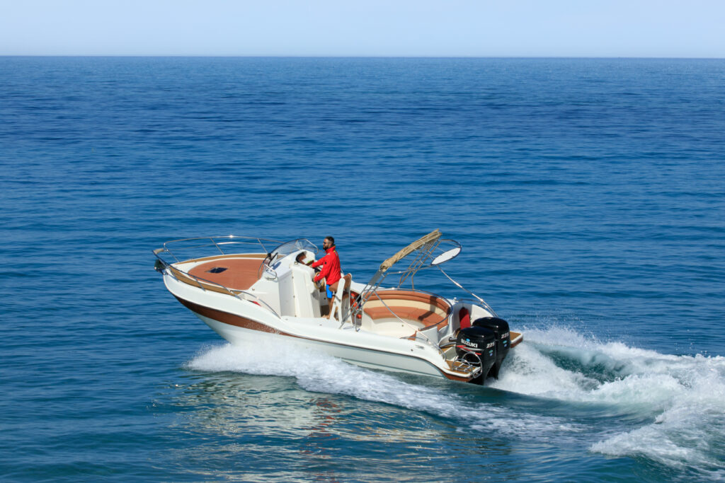 Speed boat trip at Verdura Resort in Sicily