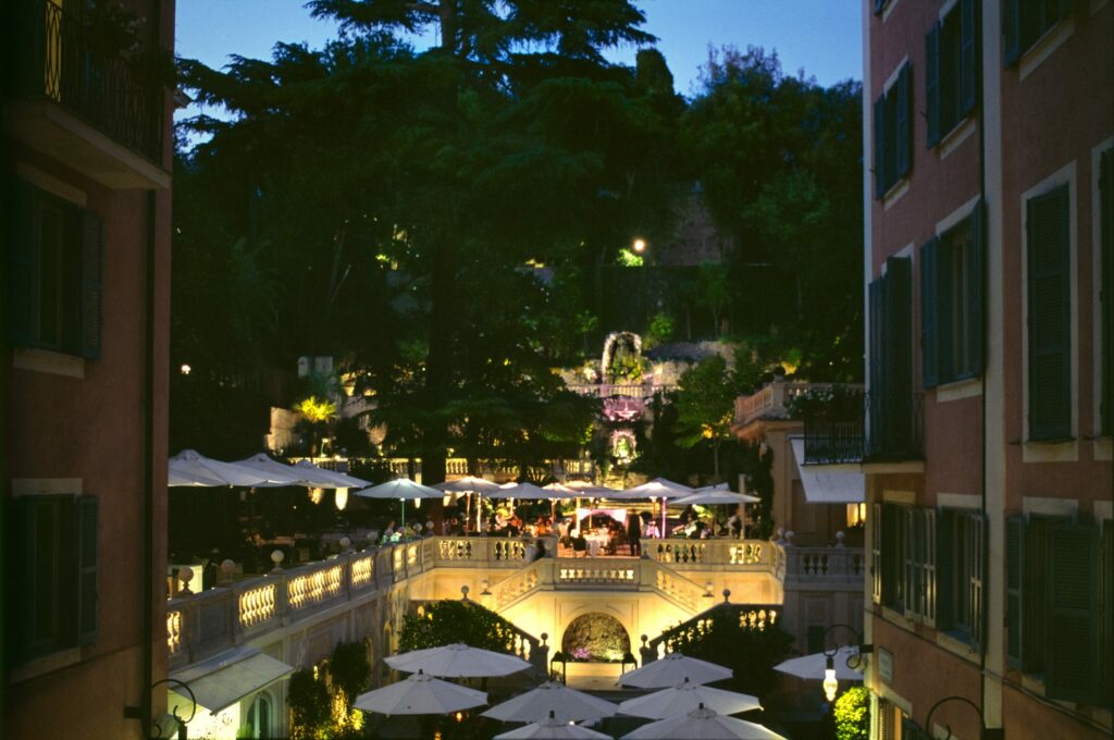 Le Jardin de Russie at Hotel de Russie in Rome in Italy